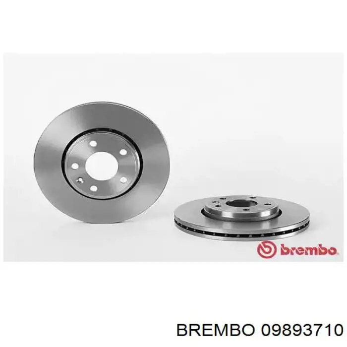 09.8937.10 Brembo диск тормозной передний