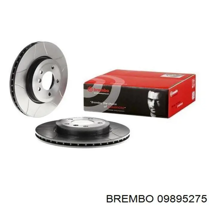 09.8952.75 Brembo диск тормозной передний