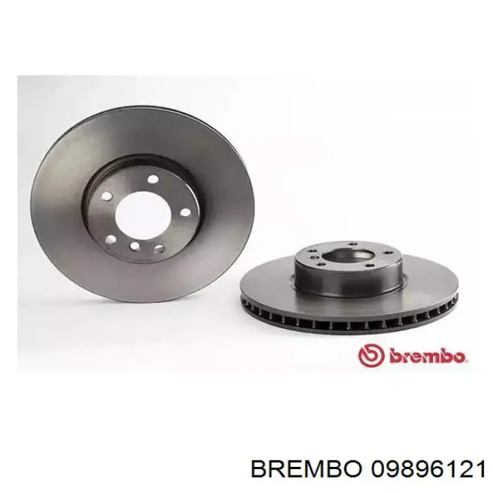 09.8961.21 Brembo диск тормозной передний