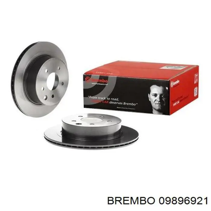 Тормозные диски 09896921 Brembo