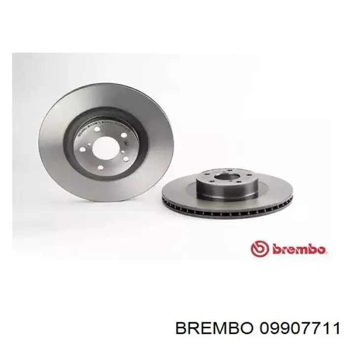 09.9077.11 Brembo диск тормозной передний