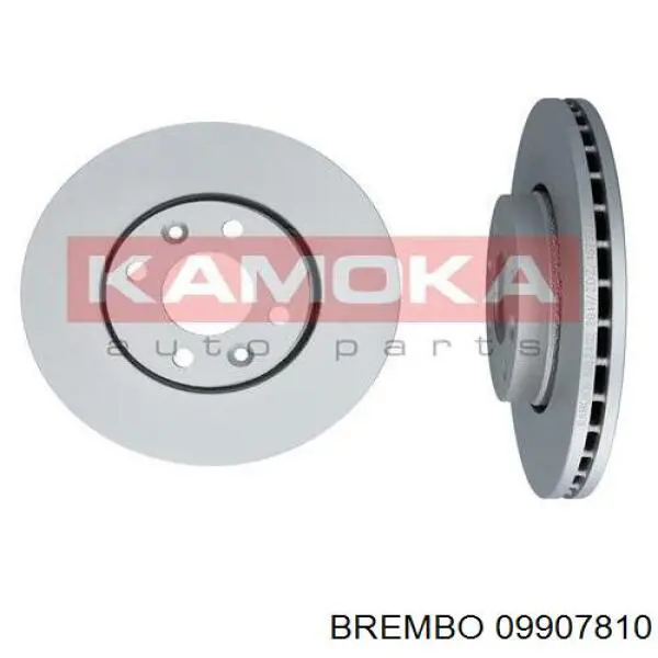 Передние тормозные диски 09907810 Brembo