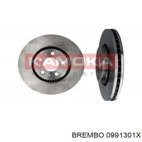 Передние тормозные диски 0991301X Brembo