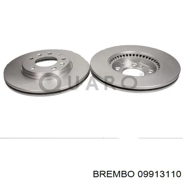 09913110 Brembo диск тормозной передний