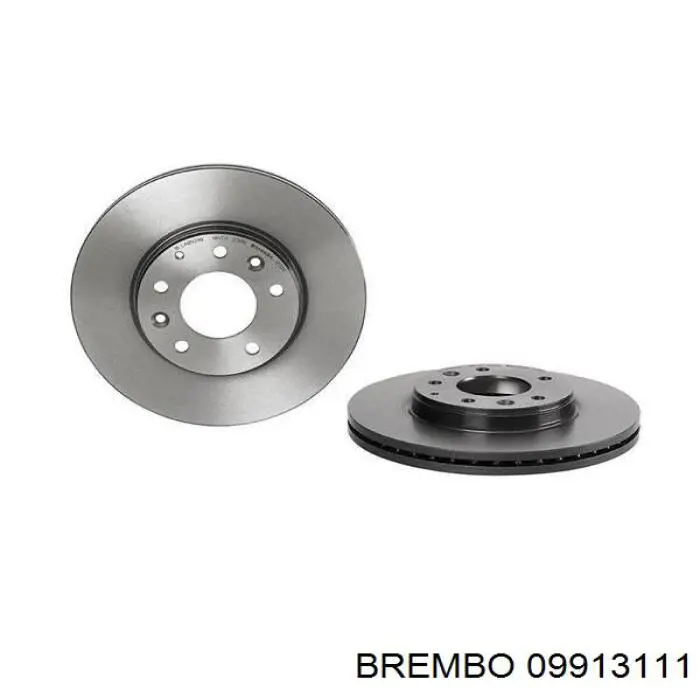 09913111 Brembo диск тормозной передний