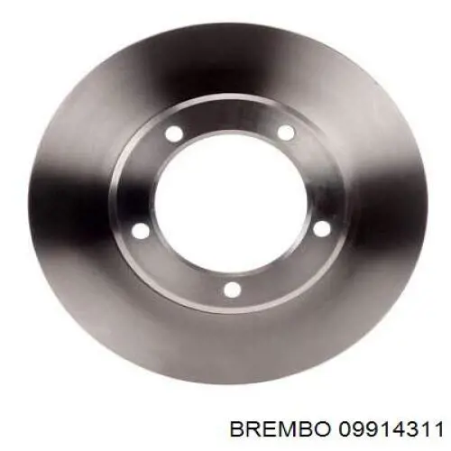 09914311 Brembo Диск тормозной передний