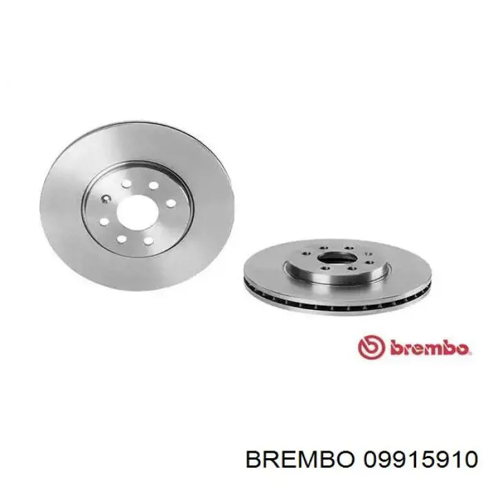 09915910 Brembo диск тормозной передний