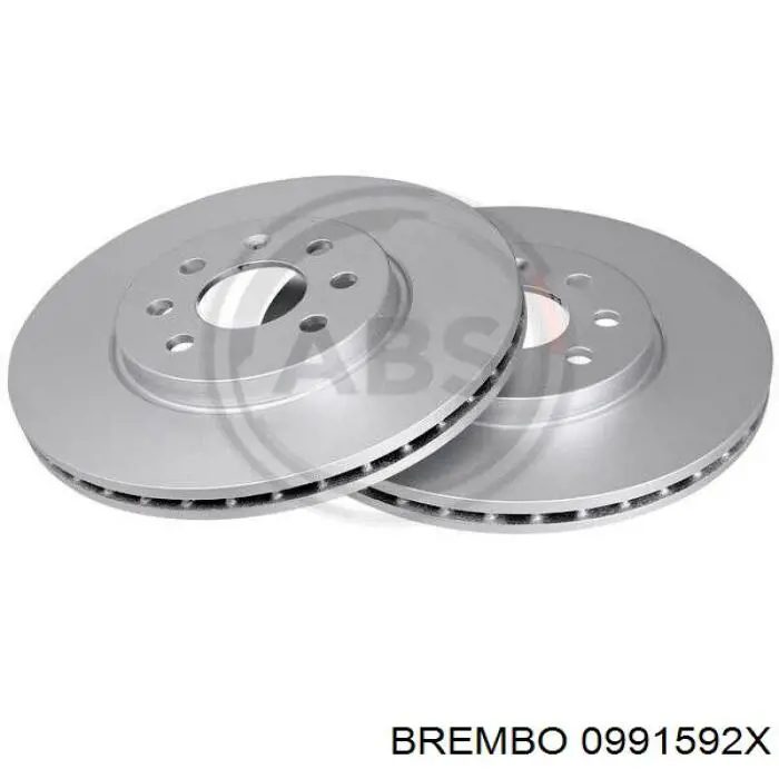 Купить 0991592X Brembo Ротор тормозной
