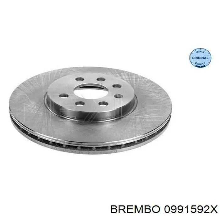 09.9159.2X Brembo передние тормозные диски