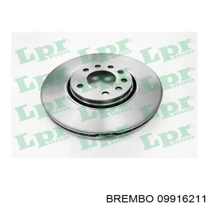Купить 09916211 Brembo Ротор тормозной