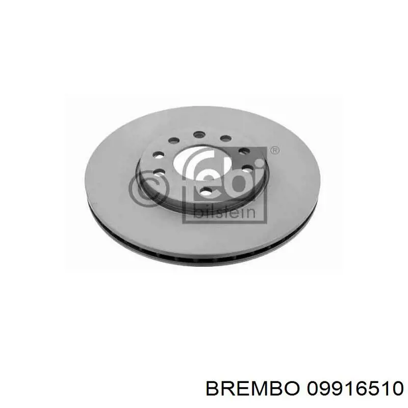 Тормоз дисковый передний Brembo 09916510 цена, от 48.70 USD