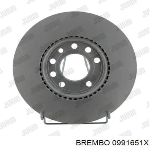 Передние тормозные диски 0991651X Brembo