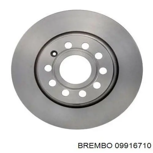 09916710 Brembo диск тормозной передний