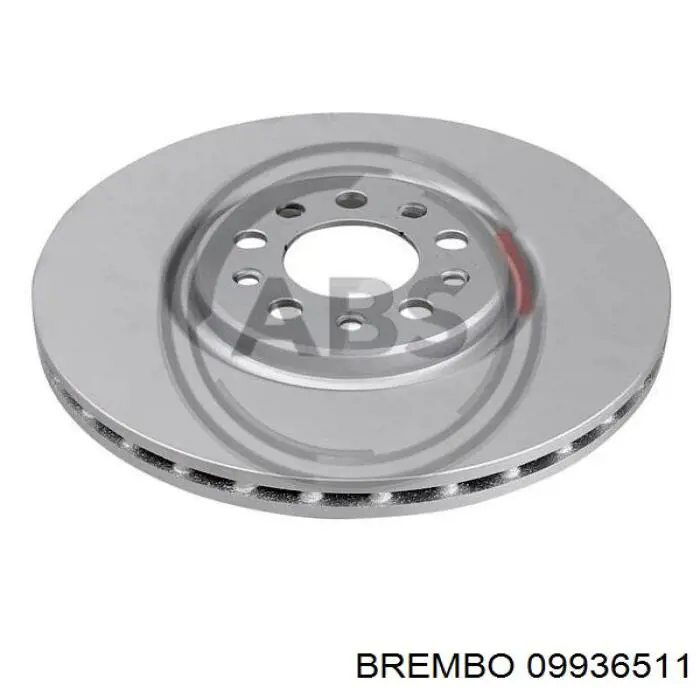 Тормоз дисковый передний Brembo 09936511 цена, от 76.01 USD