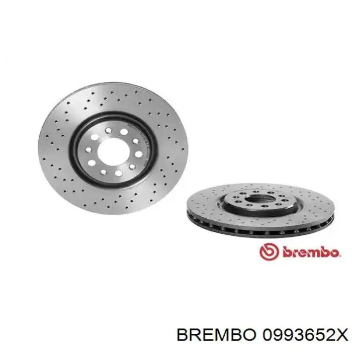 09.9365.2X Brembo disco do freio dianteiro