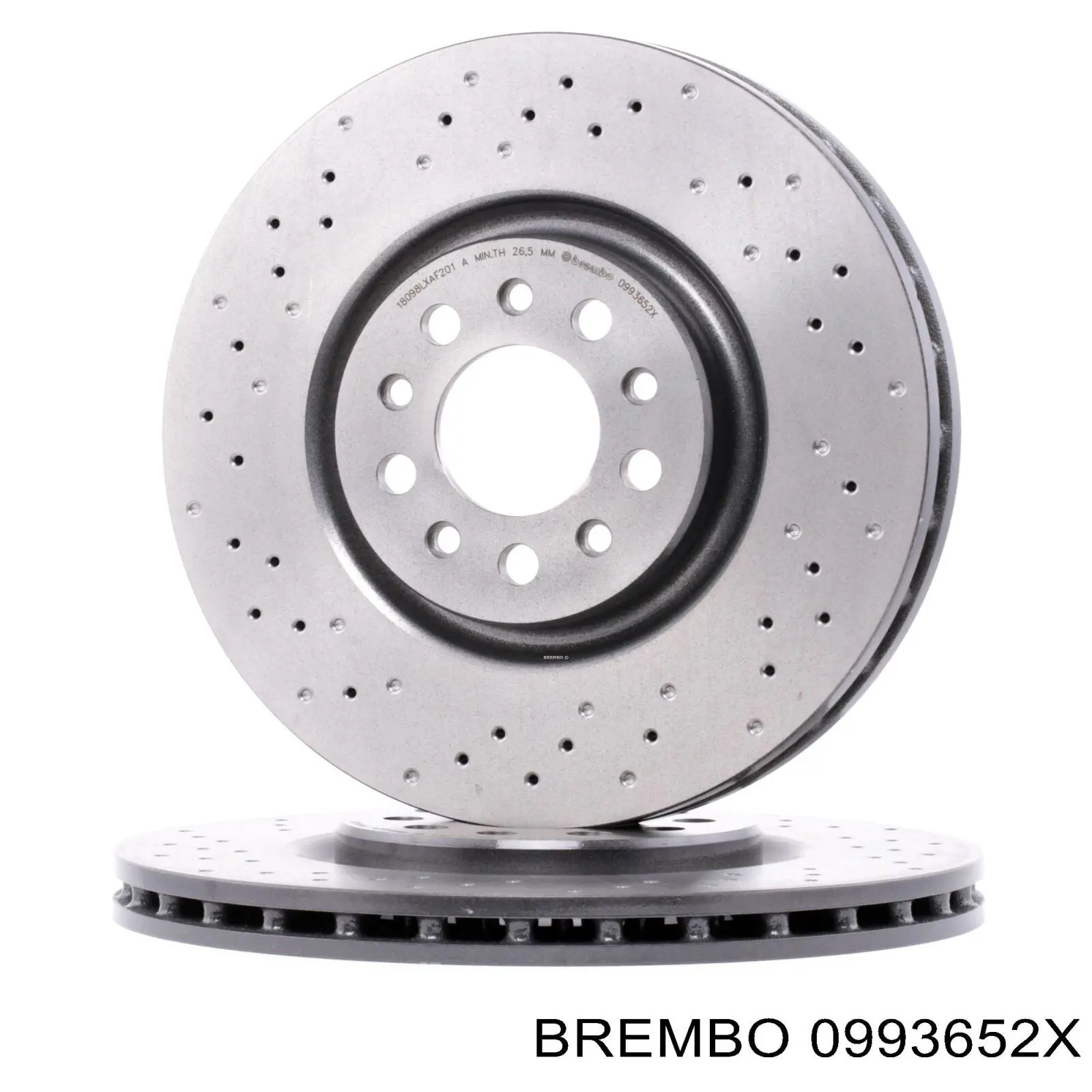 Купить 0993652X Brembo Ротор тормозной