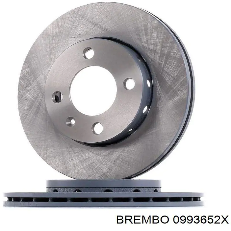 Передние тормозные диски 0993652X Brembo