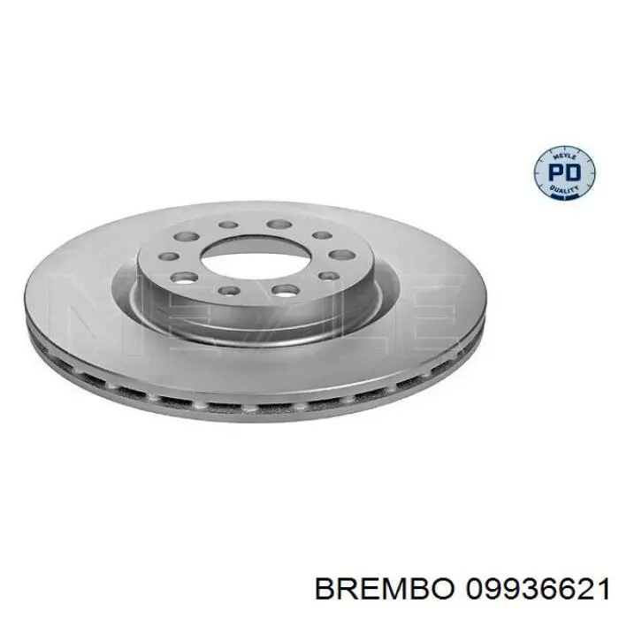 Купить 09936621 Brembo Диск тормозной задний