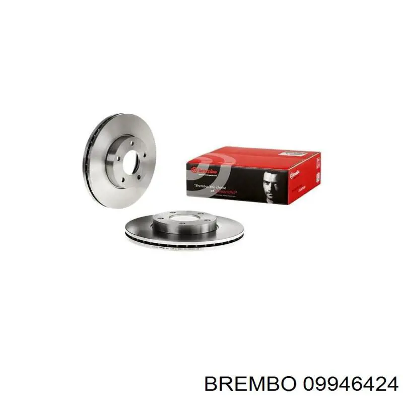 Тормоз дисковый передний Brembo 09946424 цена, от 46.43 USD