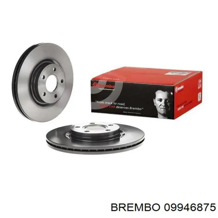 Купить 09946875 Brembo Ротор тормозной