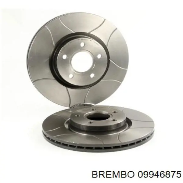 Передние тормозные диски 09946875 Brembo