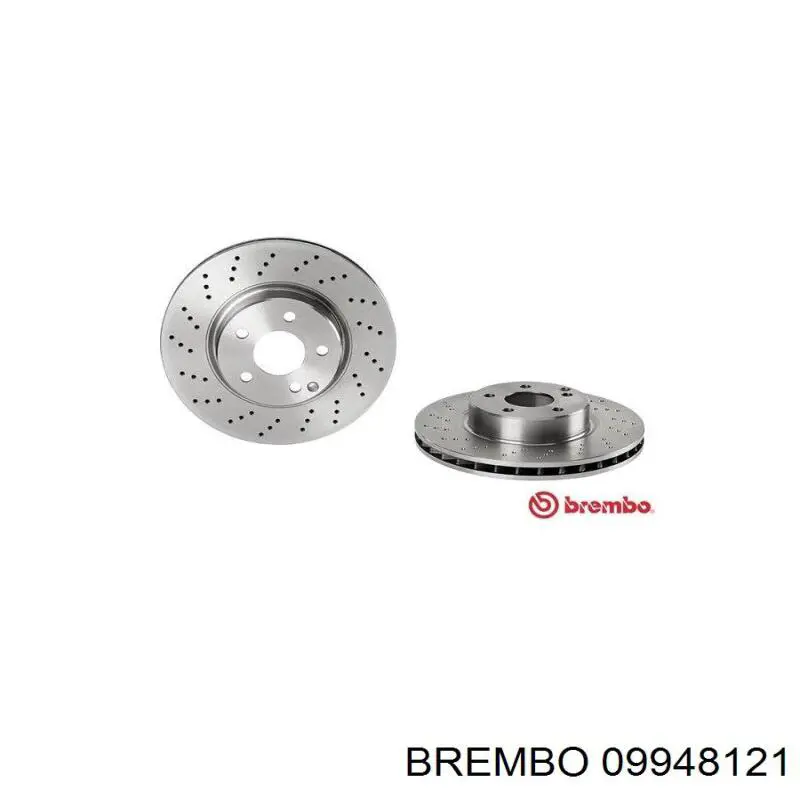 Тормоз дисковый передний Brembo 09948121 цена, от 57.82 USD
