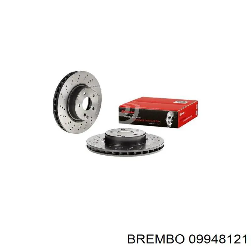 Передний тормозной диск Brembo 09948121