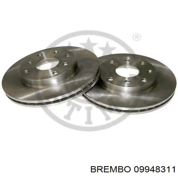 09948311 Brembo Диск тормозной передний