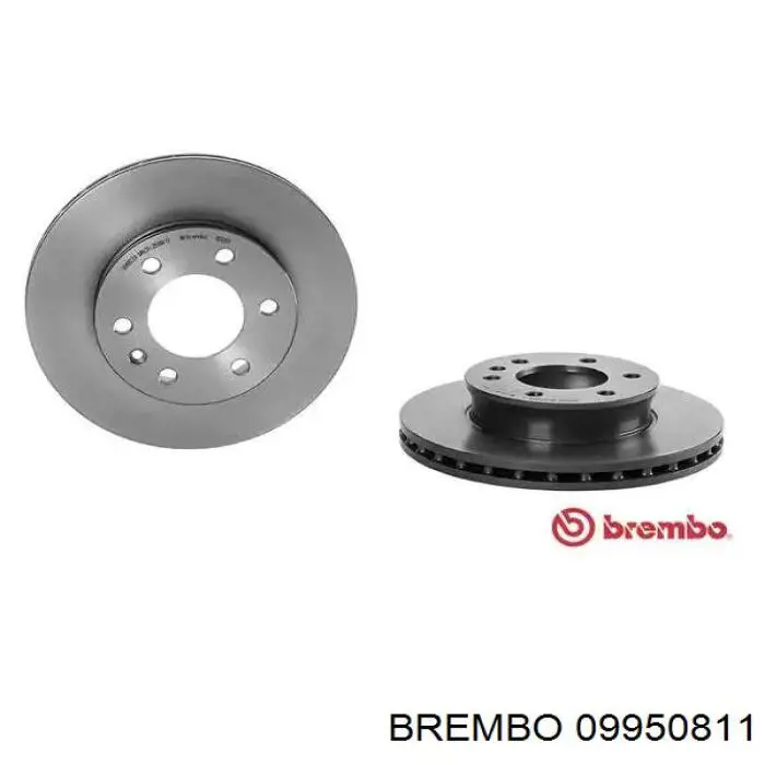 09.9508.11 Brembo диск тормозной передний