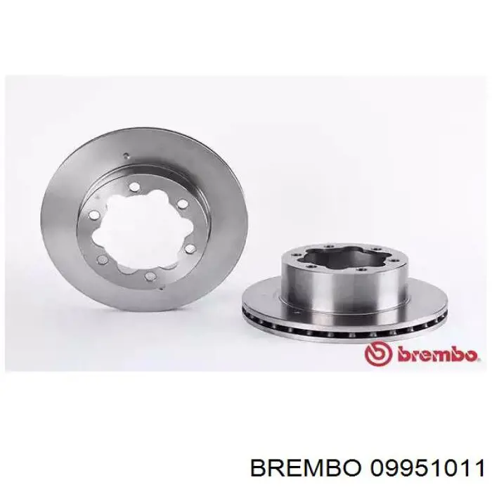 Тормозные диски 09951011 Brembo