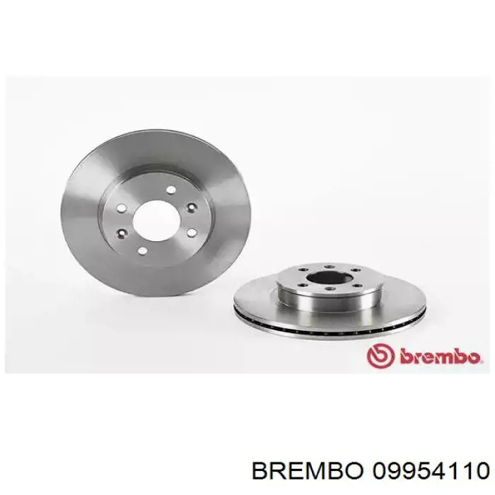 Передние тормозные диски 09954110 Brembo