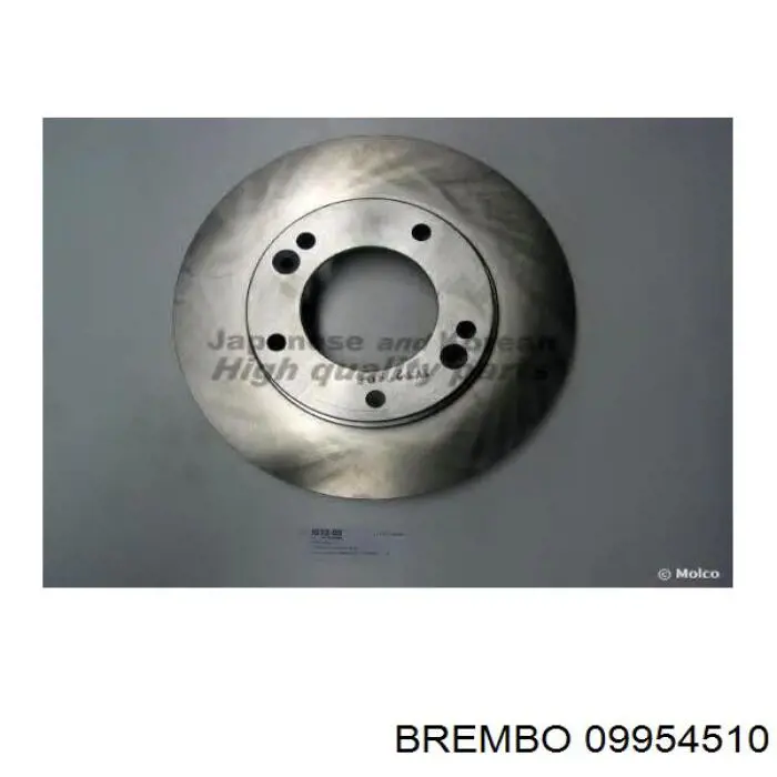 Купить 09954510 Brembo Ротор тормозной
