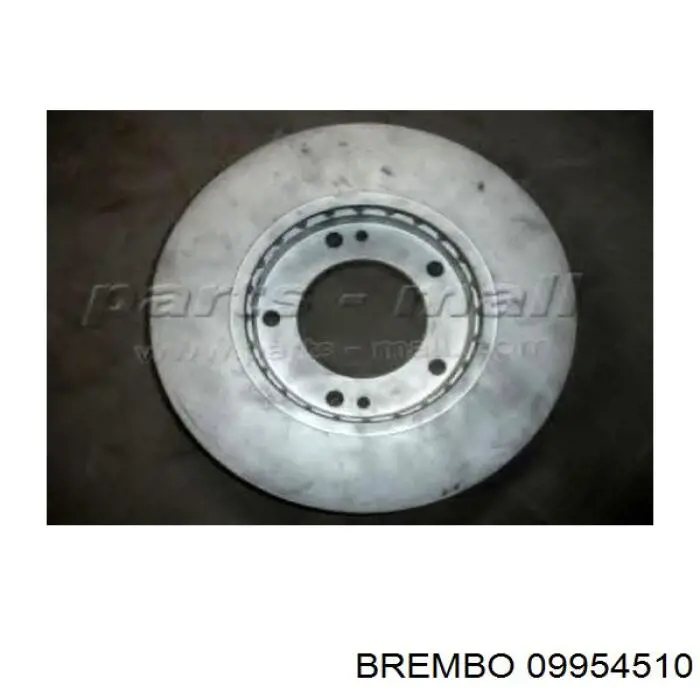 Передние тормозные диски 09954510 Brembo