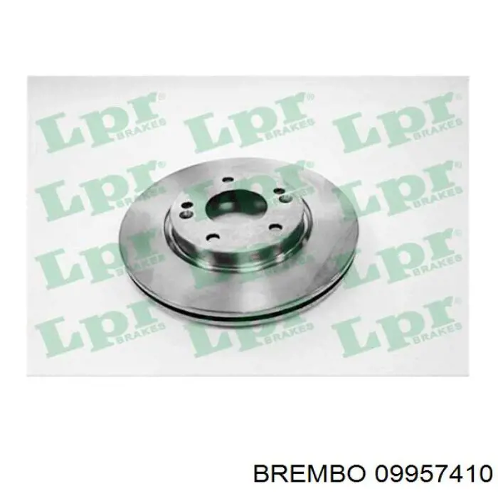 Купить 09957410 Brembo Ротор тормозной