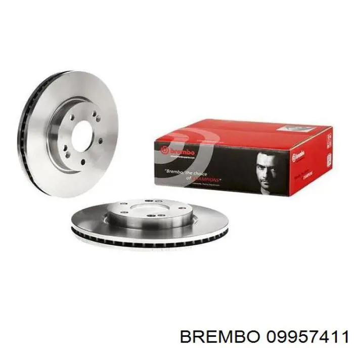 Купить 09957411 Brembo Ротор тормозной