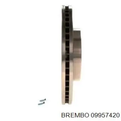 09957420 Brembo Диск тормозной передний