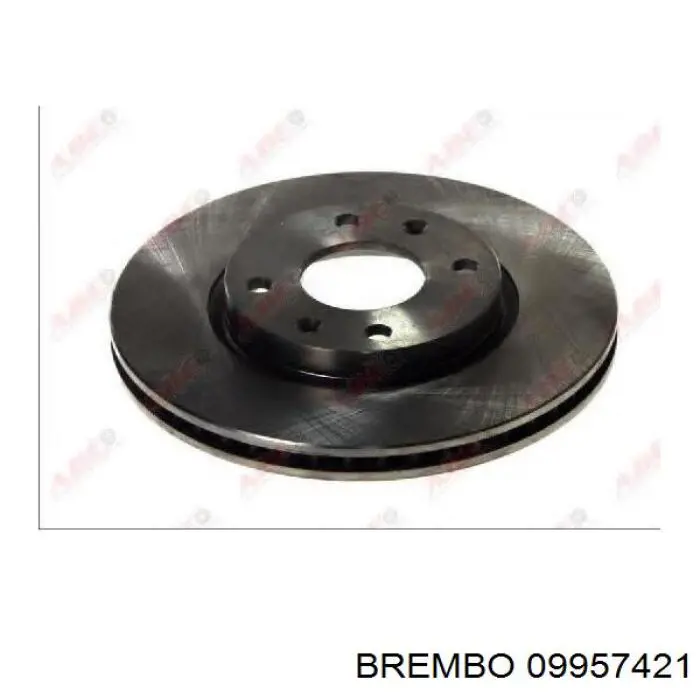 Купить 09957421 Brembo Ротор тормозной