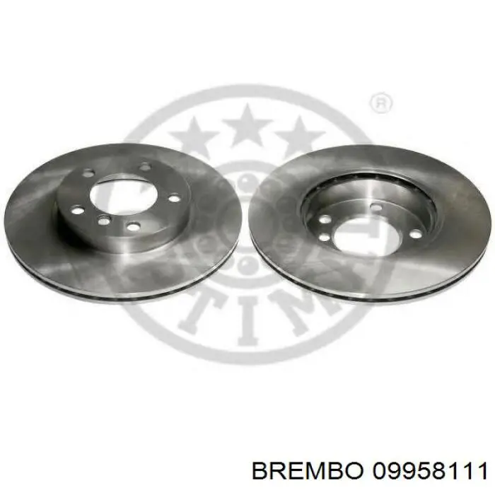 Тормоз дисковый передний Brembo 09958111 цена, от 77.69 USD