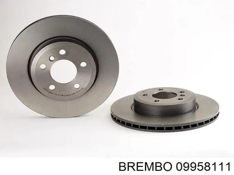 09.9581.11 Brembo диск тормозной передний