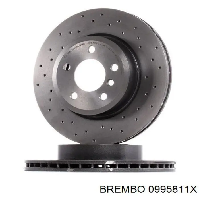 Передние тормозные диски 0995811X Brembo