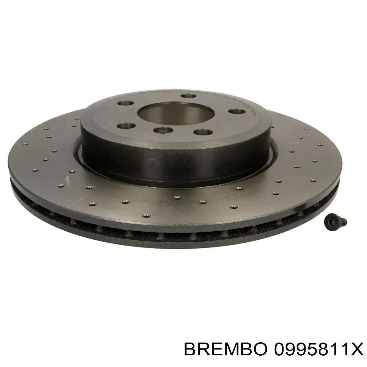0995811X Brembo Диск тормозной передний