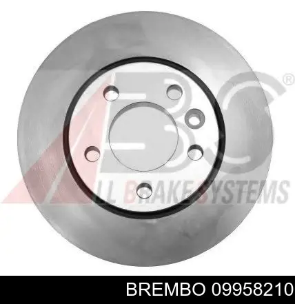 Тормозные диски 09958210 Brembo
