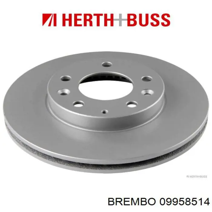 09958514 Brembo Диск тормозной передний