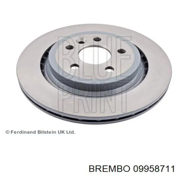 Диск гальмівний задній 09958711 Brembo