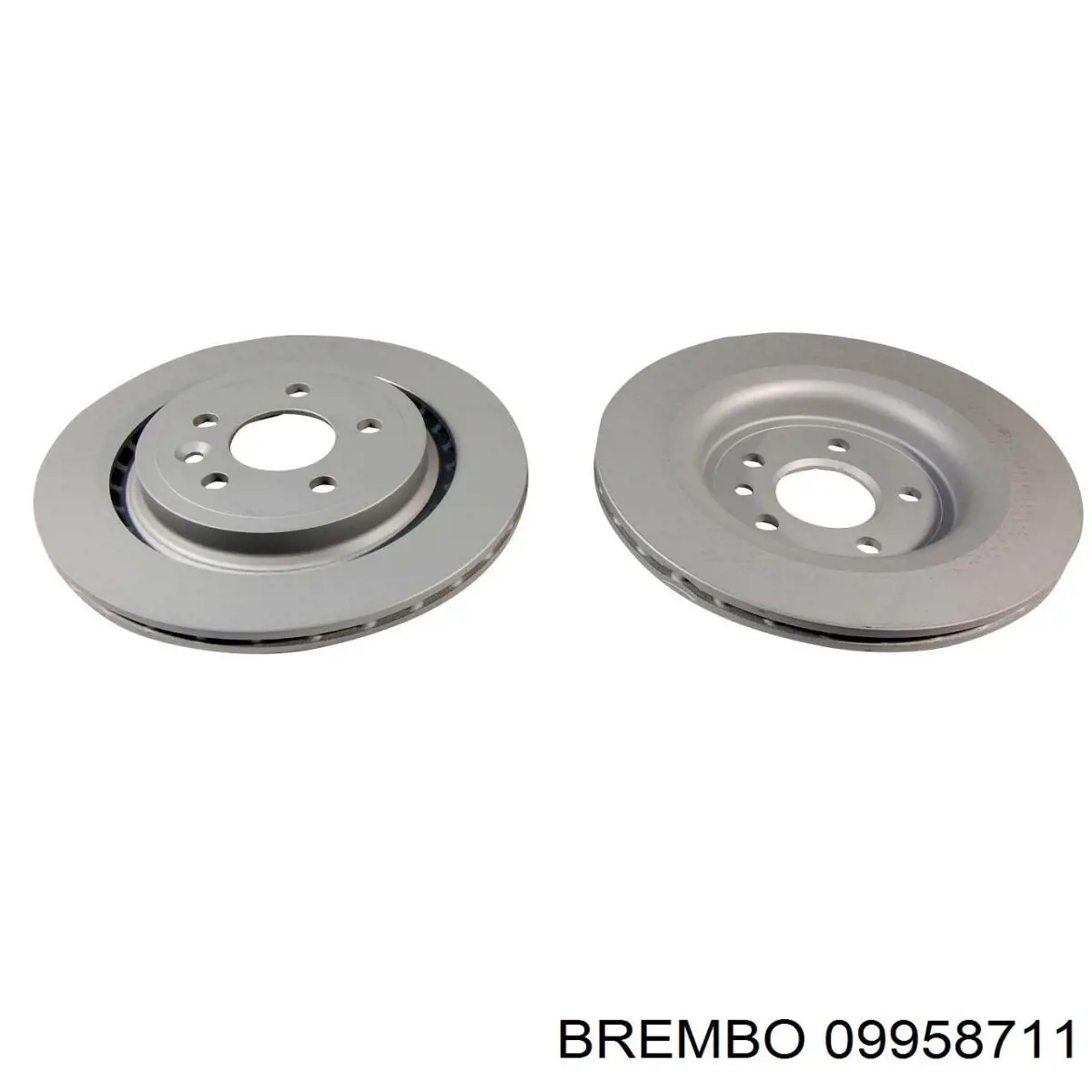 Диск гальмівний задній 09958711 Brembo