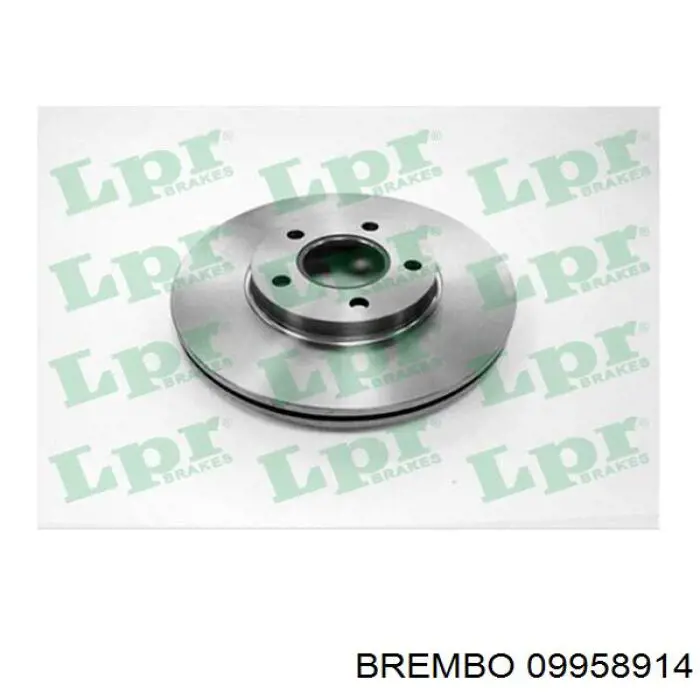 Купить 09958914 Brembo Ротор тормозной