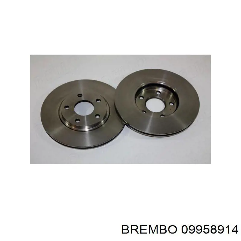 09958914 Brembo Диск тормозной передний