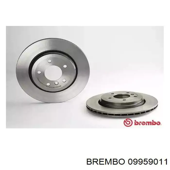 09.9590.11 Brembo диск тормозной задний