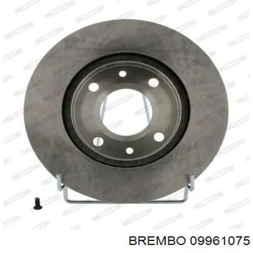 Купить 09961075 Brembo Ротор тормозной