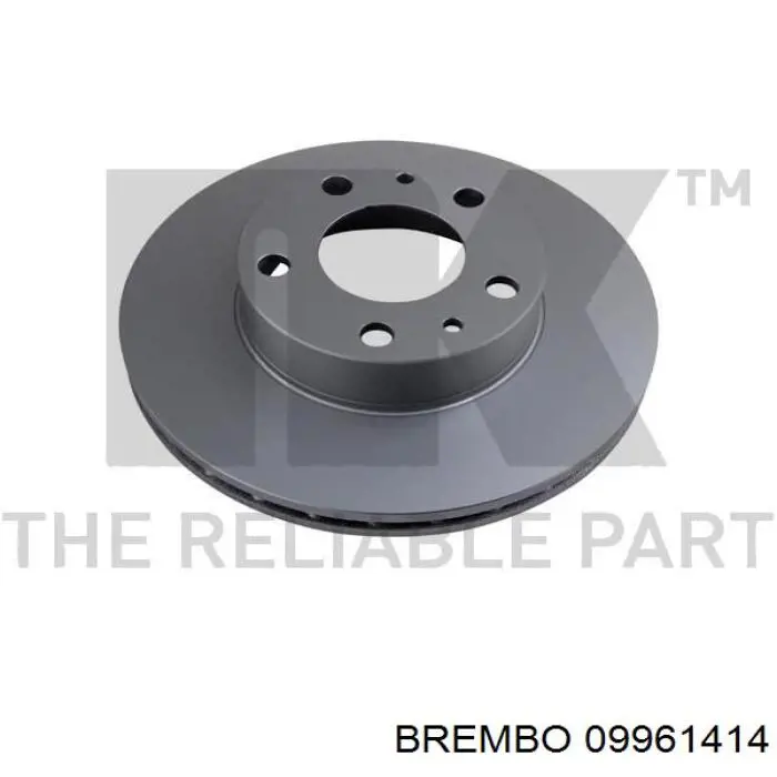 Передние тормозные диски 09961414 Brembo